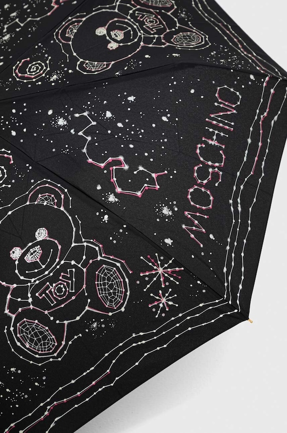 Moschino parasol czarny 8198