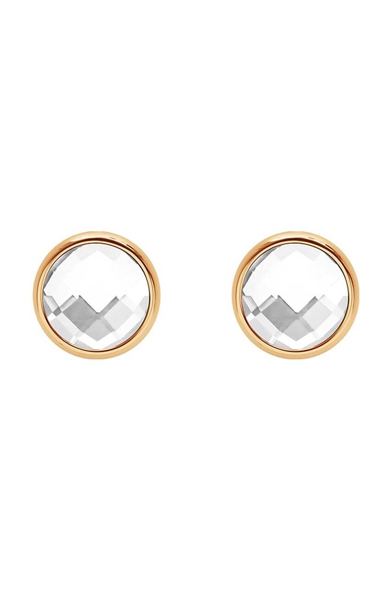 Pozlaćene naušnice Lilou One bijela 176/10/KOL/BIK