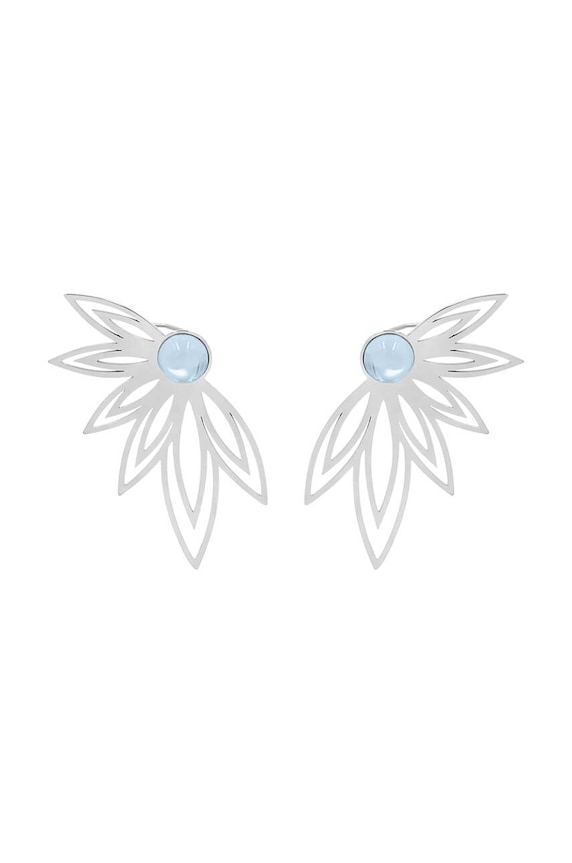 Lilou orecchini placcati oro Sunshine argento K/AZUR/126