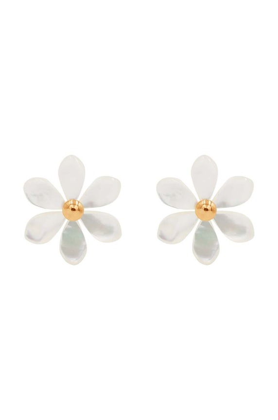 Pozlaćene naušnice Lilou Flowers zlatna K/125/SZTYFT