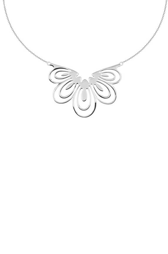 Επιχρυσωμένο κολιέ Lilou Paw ασημί 122/50/LAN