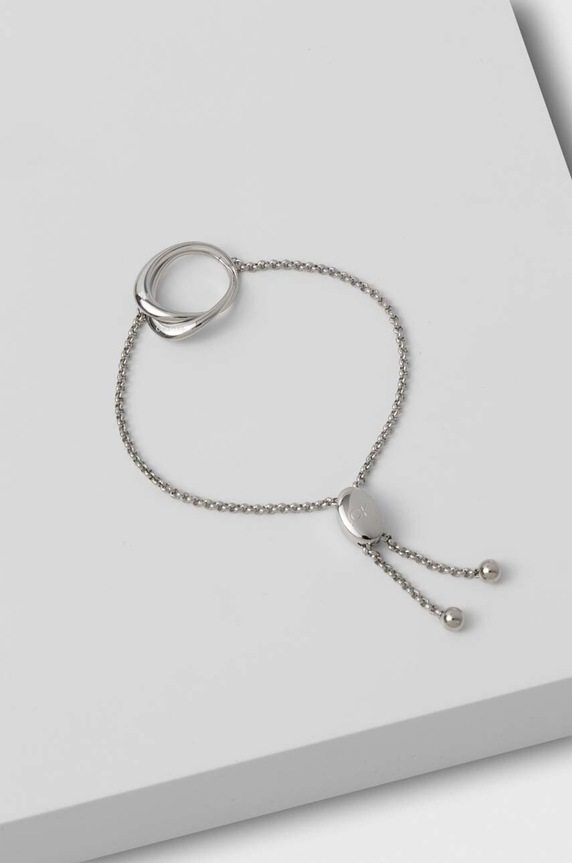 Calvin Klein bratara argintiu 35000006