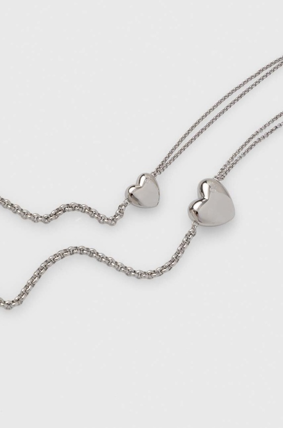 Calvin Klein colier si bratara 35700006 argintiu AA00