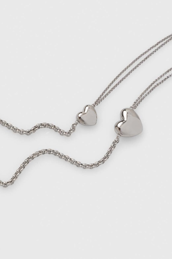 Calvin Klein colier si bratara 35700006 argintiu AA00
