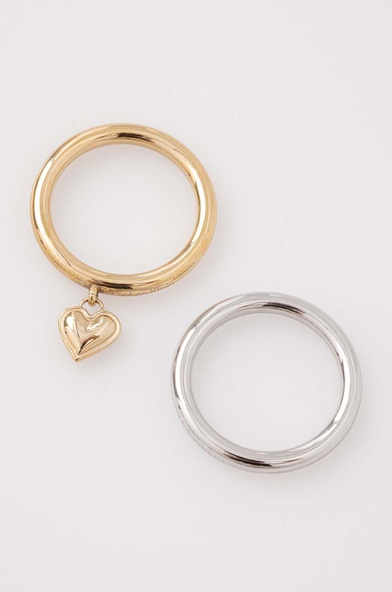 Calvin Klein pierścionki 2-pack 35000326C złoty AA00