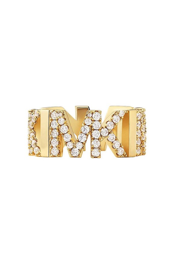 Michael Kors pierścionek pozłacane złoty MKJ7961710
