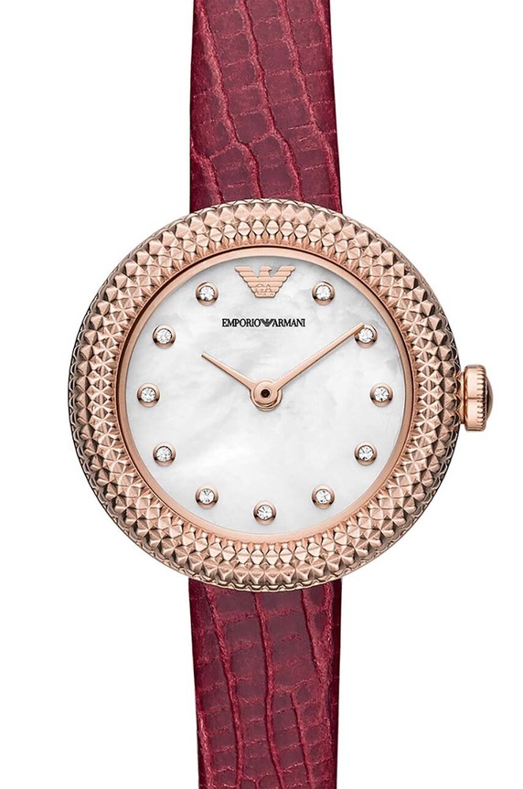 Emporio Armani zegarek AR11417 czerwony AA00