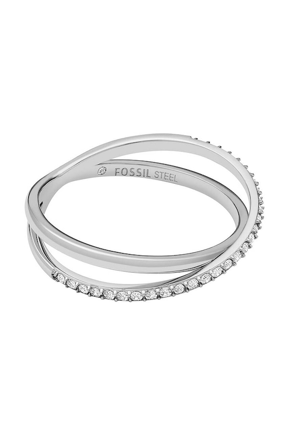 Fossil pierścionek srebrny JF04078040