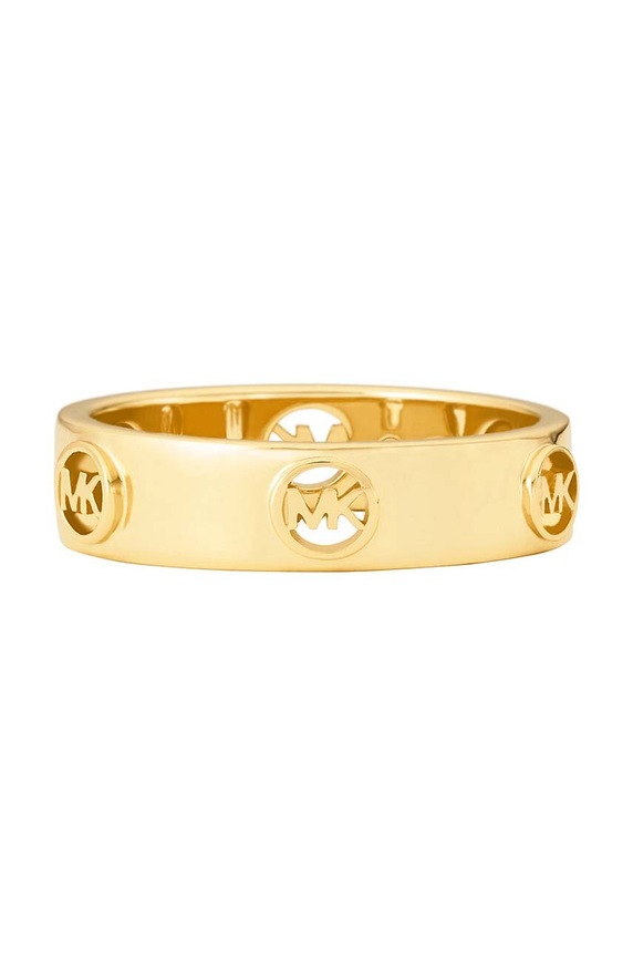 Michael Kors pierścionek pozłacane złoty MKC1550AA710