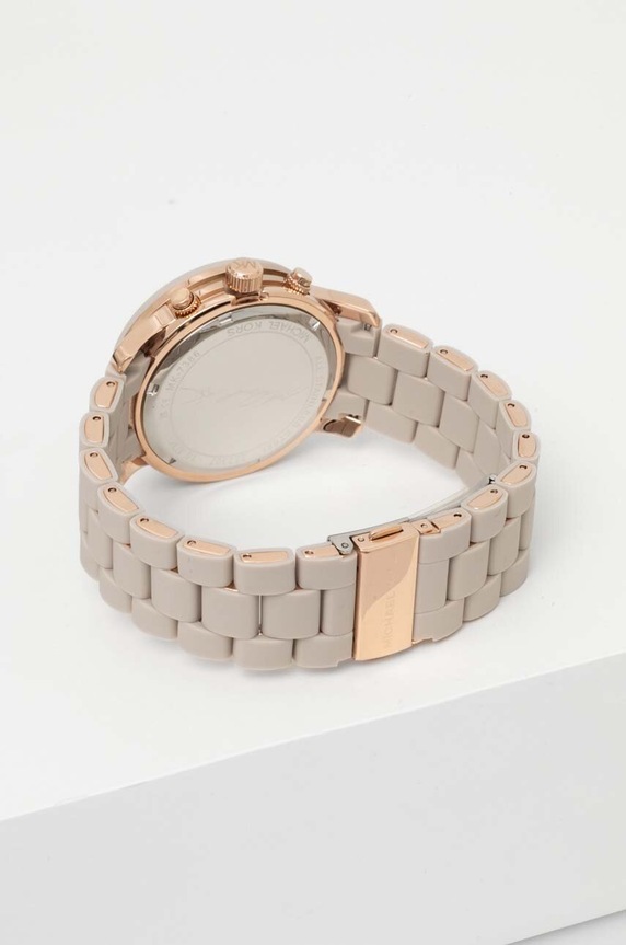 Michael Kors zegarek MK7386 beżowy AA00