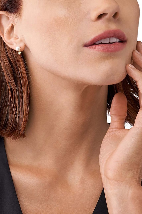 Dodaci Naušnice Emporio Armani EG3583710 zlatna