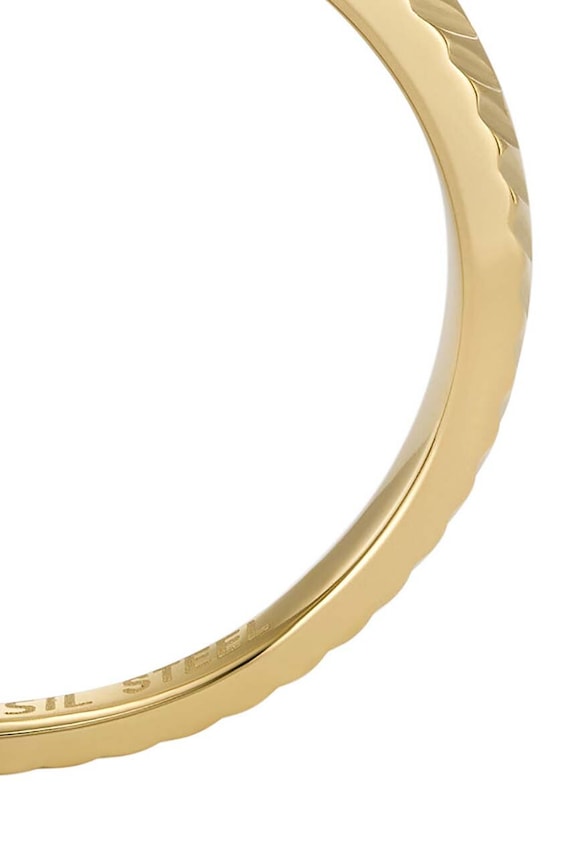 Prstienok Fossil zlatá JF04536710
