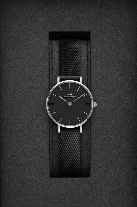 Hodinky Daniel Wellington Petite 36 Ashfield DW00100308 čierna AA00