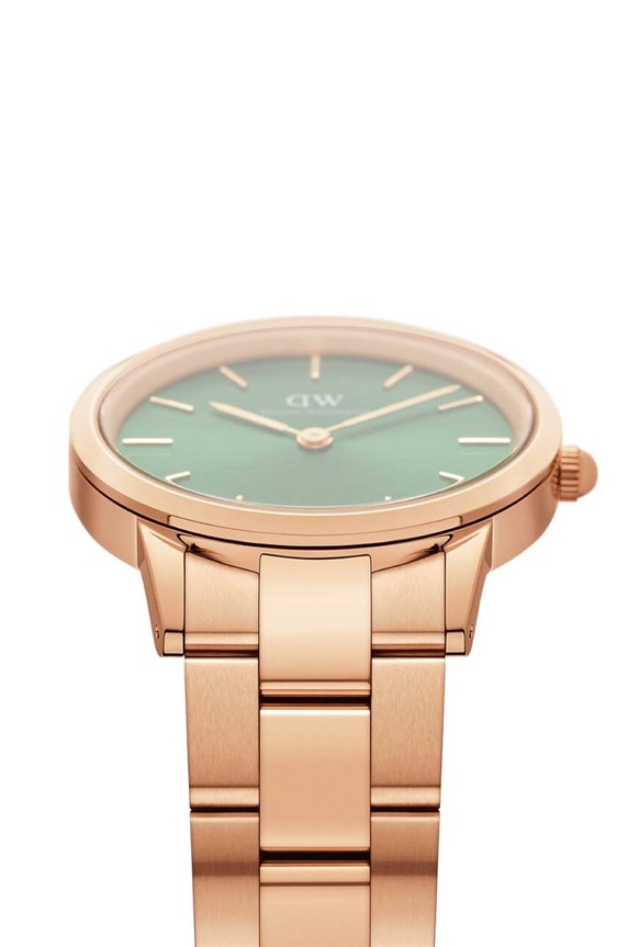 Αξεσουάρ Ρολόι Daniel Wellington Iconic Link Emerald 32 DW00100420 χρυσαφί