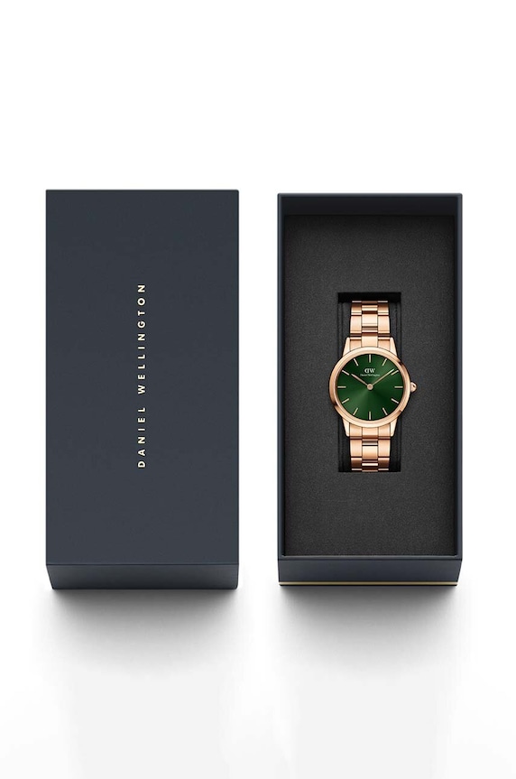 Ρολόι Daniel Wellington Iconic Link Emerald 32 χρυσαφί DW00100420