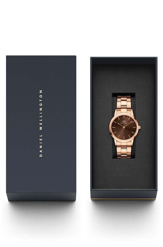 Akcesoria Daniel Wellington zegarek Iconic Link Amber 32 DW00100462 złoty