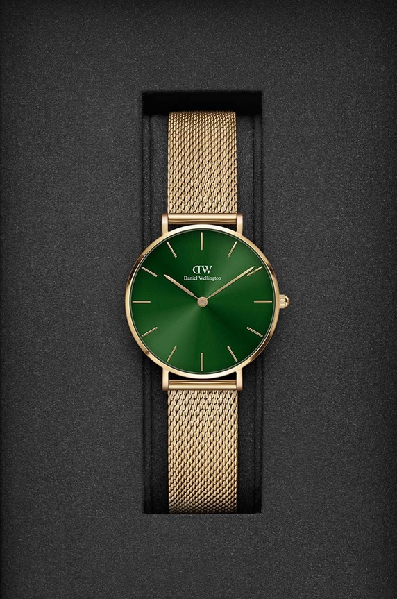 Аксесоари Часовник Daniel Wellington Petite Emerald 32 DW00100480 злато