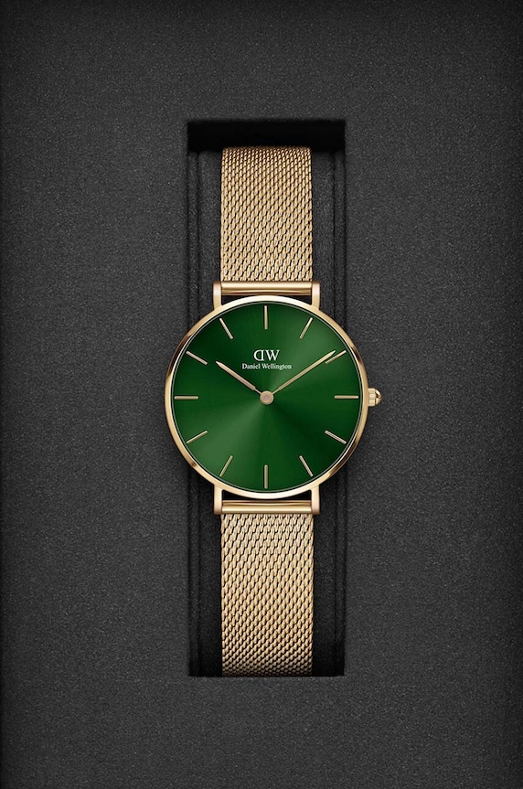 Аксесоари Часовник Daniel Wellington Petite Emerald 32 DW00100480 злато