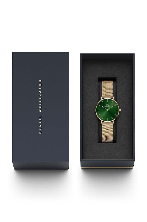 Часовник Daniel Wellington Petite Emerald 32 злато DW00100480