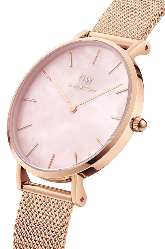 Ρολόι Daniel Wellington Petite 32 Melrose DW00100516 ροζ AA00