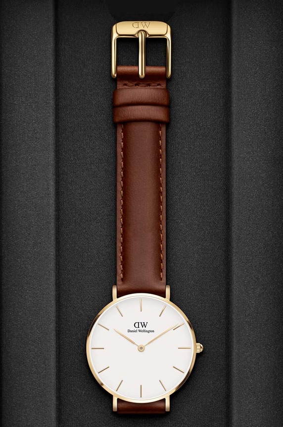 Hodinky Daniel Wellington Petite 32 St Mawes DW00100550 hnědá AA00