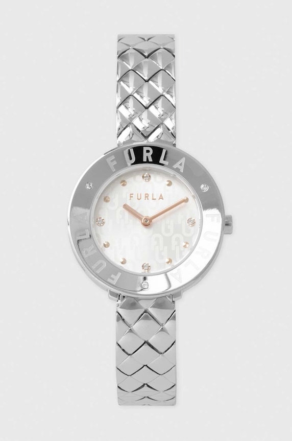 Ρολόι Furla ασημί WW00004019L1