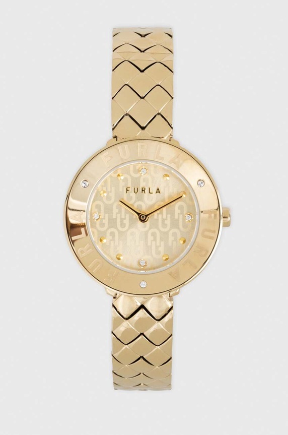 Furla zegarek złoty WW00004020L2