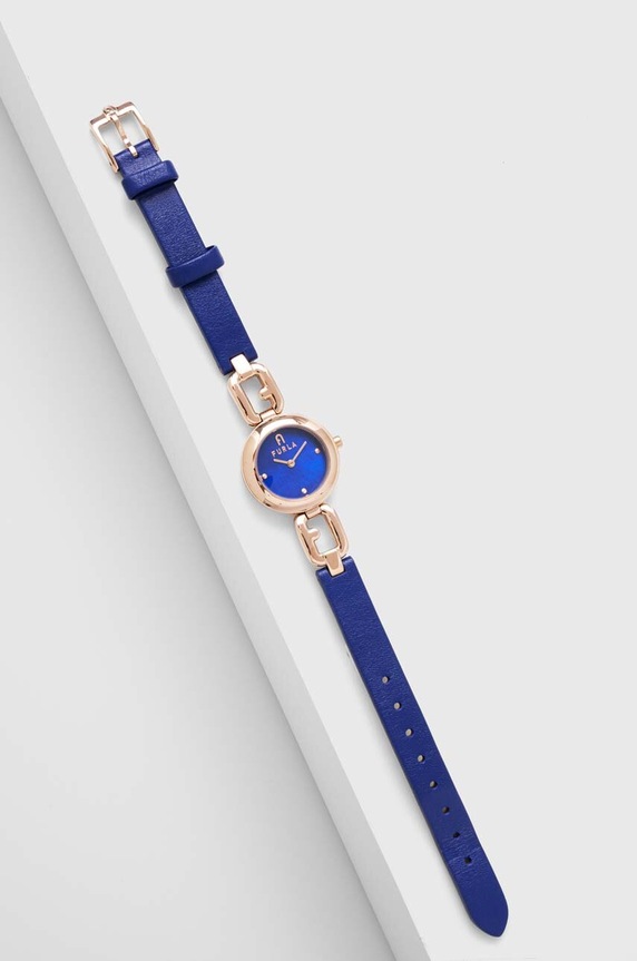 Ρολόι Furla WW00015014L3 σκούρο μπλε AA00