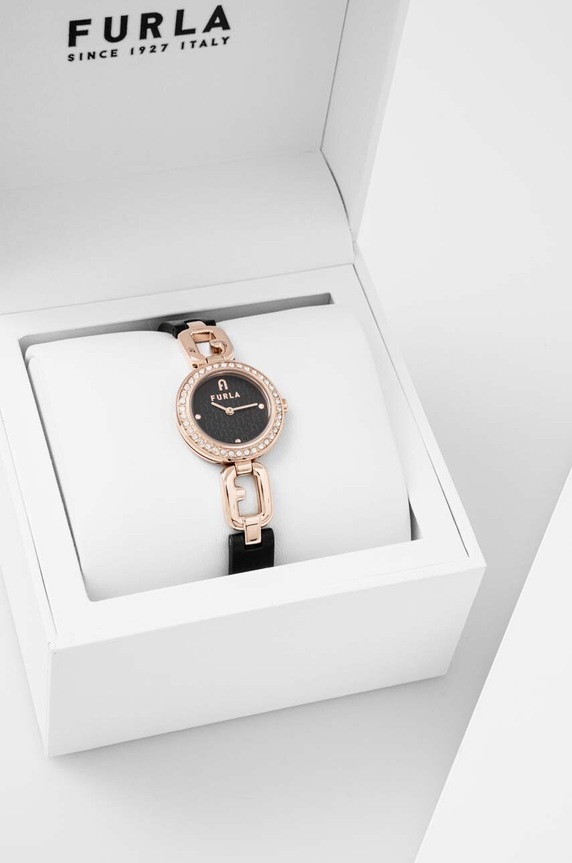 Kiegészítők Furla óra WW00015018L3 fekete