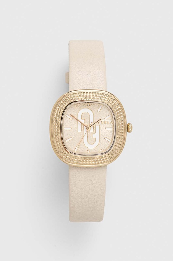 Hodinky Furla béžová WW00048005L2