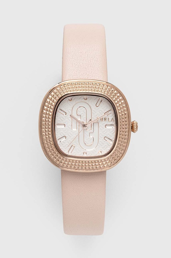 Ρολόι Furla ροζ WW00048007L3