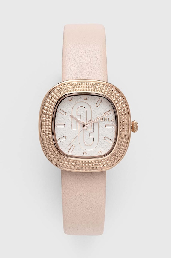 Ρολόι Furla ροζ WW00048007L3