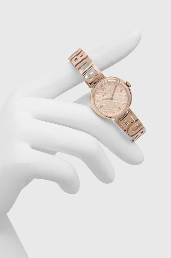 Ρολόι Furla ροζ WW00049001L3
