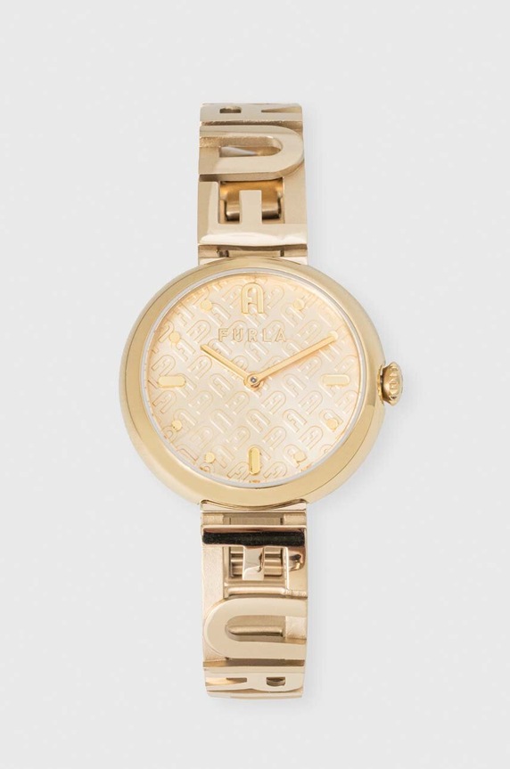 Ρολόι Furla WW00049003L2 χρυσαφί WW00049003L2