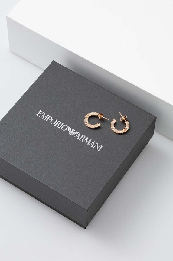 Accesorii Emporio Armani cercei EG3590221 roz
