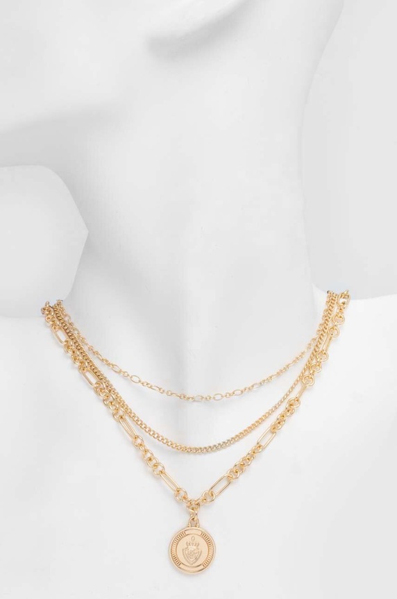 Κολιέ Lauren Ralph Lauren 60558497 χρυσαφί AA00