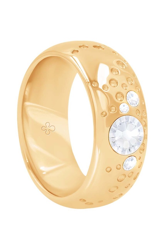 Επιχρυσωμένο δαχτυλίδι Lilou Sparkling επιχρυσωμένο χρυσαφί 209/PIE/3/PO