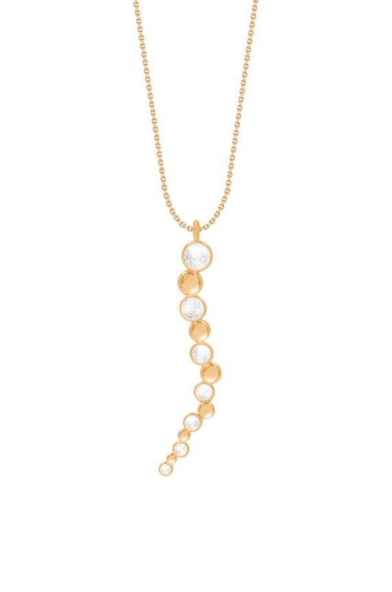 Lilou colier placat cu aur Sparkling placat cu aur aur 209/50/LAN/56/PO