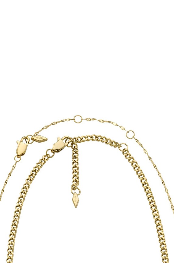 Accesorii Fossil coliere 2-pack JF04598SET aur