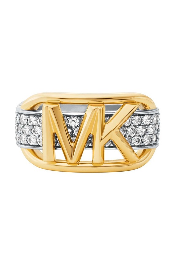 Srebrni prsten Michael Kors srebro šarena MKC1674CZ931