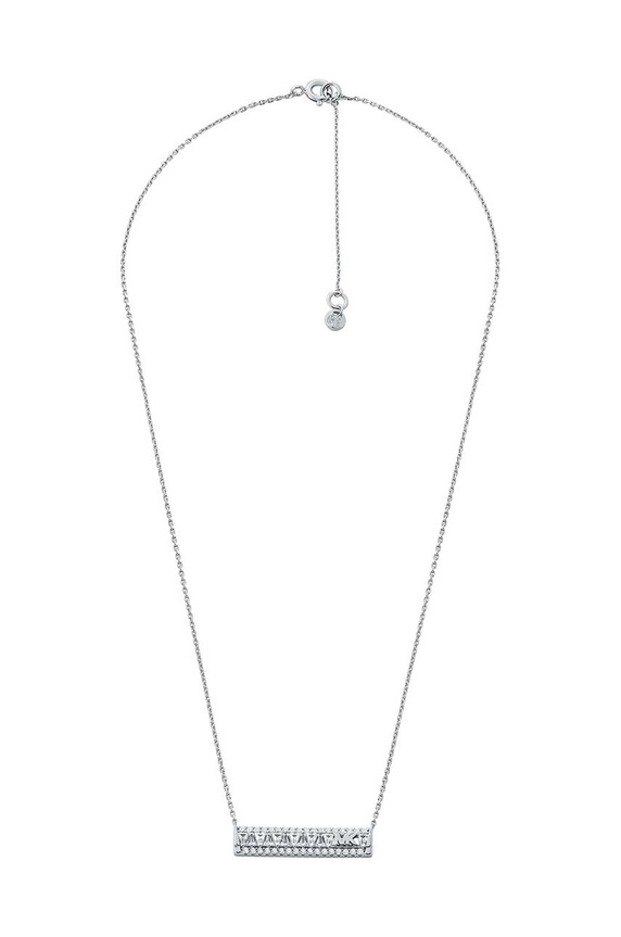 Accesorii Michael Kors colier si cercei MKC1688SET argintiu