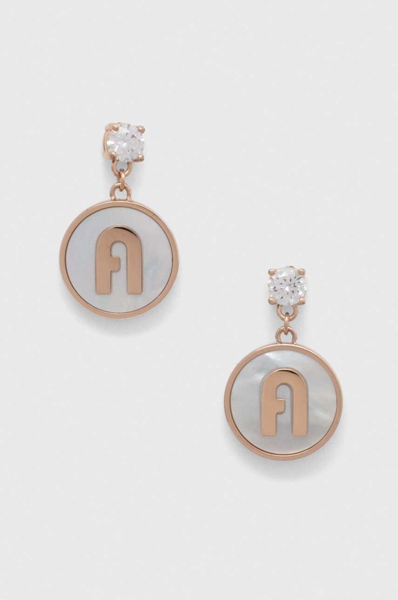 Furla kolczyki cyrkonia różowy FJ4016ETU