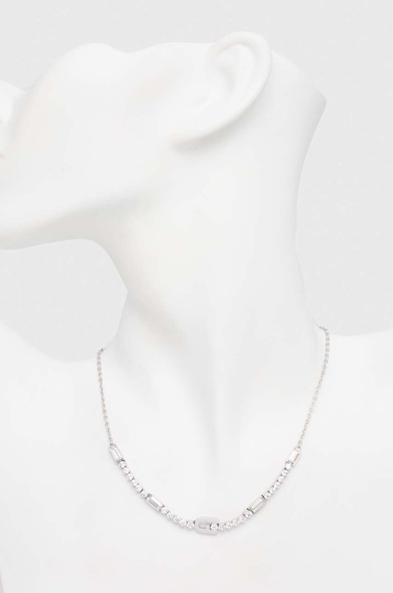Doplnky Náhrdelník Furla FJ2001NTU strieborná