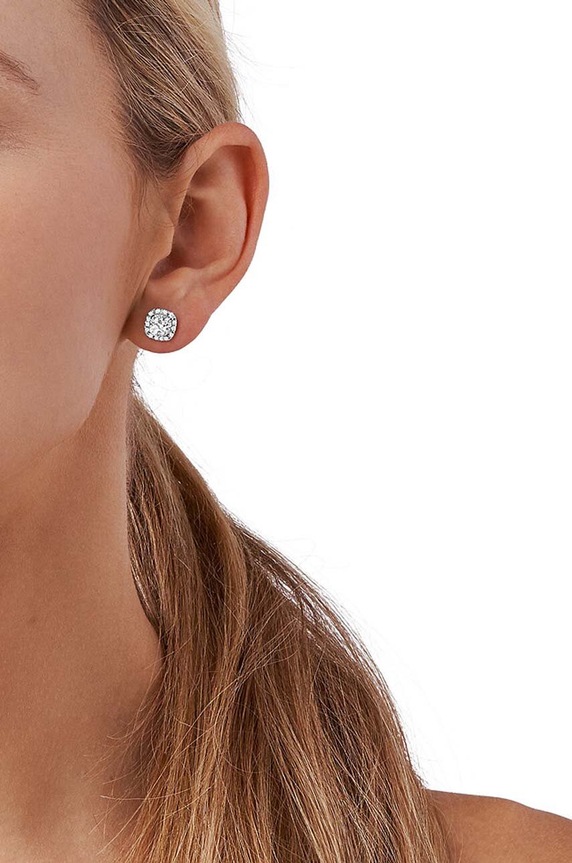Accesorii Michael Kors cercei de argint MKC1405AN040 argintiu