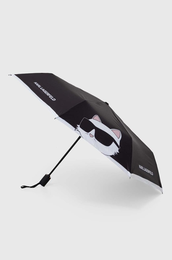 Karl Lagerfeld parasol czarny 240W3895