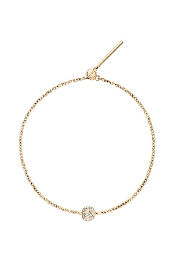 Dodatki Obesek Daniel Wellington Charm Fine Jewellry Ball DW00400437 zlata