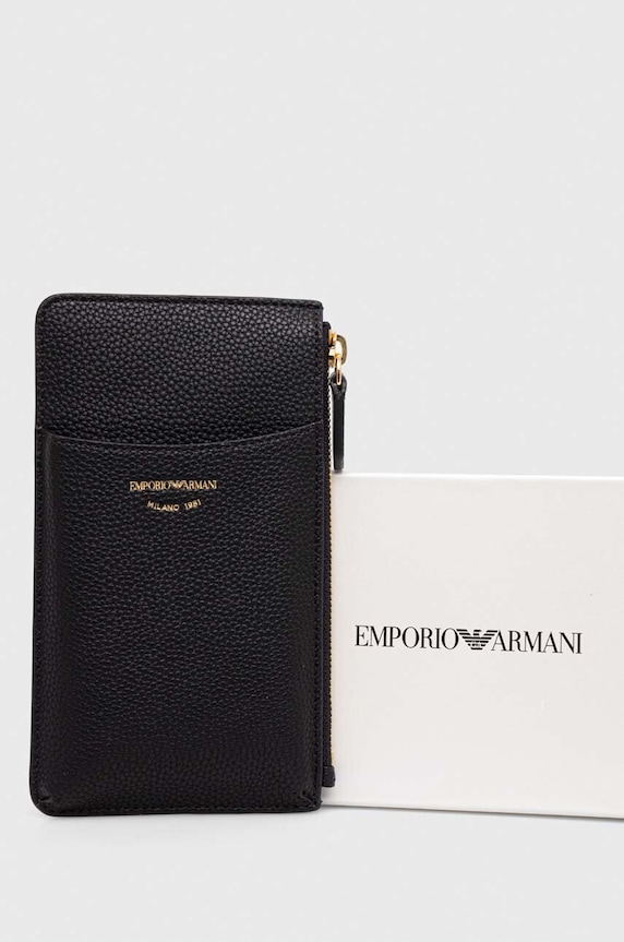 Kiegészítők Emporio Armani kártyatartó Y3H244.YVZ7B.NOS fekete