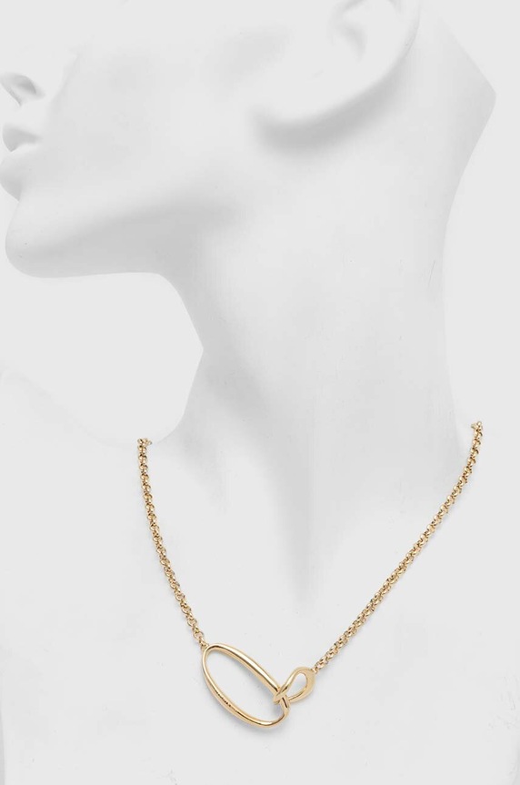 Akcesoria Calvin Klein naszyjnik 35000354 złoty