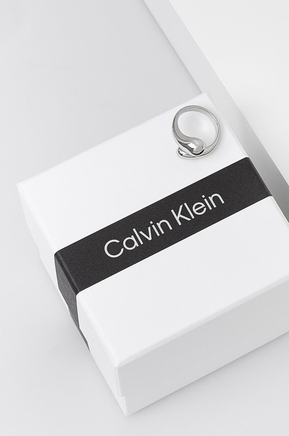 Calvin Klein pierścionek 35000192 srebrny AA00