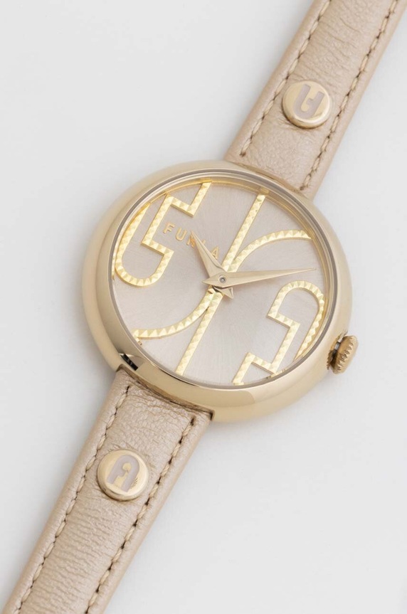 Furla zegarek WW00005013L2 WW00005013L2 beżowy AA00